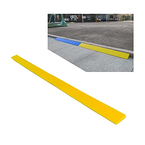 Rampe de trottoir portable pour sécuriser le marchepied d'intérieur en noir