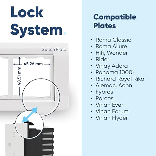 Image of AZIOT SMART MODULAR 1 FAN REGULATOR PREMIUM TOUCH SWITCH - Glass (Not Acrylic): Elevate Your Home with Effortless Control (Fits in Anchor Roma Classic and similar plates) Not for BLDC fans