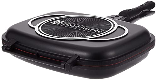 Royalford Double Grill Pan black 32 Cm Rf5515