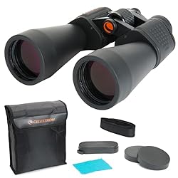 Celestron 71007 SkyMaster 12x60 Porro Prism Binocu...: AUMENTO EFECTIVO DE 12x: con nuestro binocular de prisma porro SkyMaster 12x60, obtienes lentes de objetivo grandes de 60 mm que ofrecen el máximo brillo de imagen en condiciones de poca luz ENFOQUE Y ÓPTICA: perilla de enfoque central grande para un...