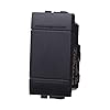 Interruttore Unipolare 1P 1M 16A, Compatibile Con Bticino Living Light, Da 1 Posto Modulo (4 Pezzi, Nero)