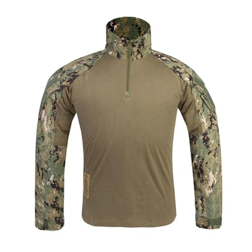 Chemise de combat G3 homme t-shirt tactique militaire BDU airsoft paintball
