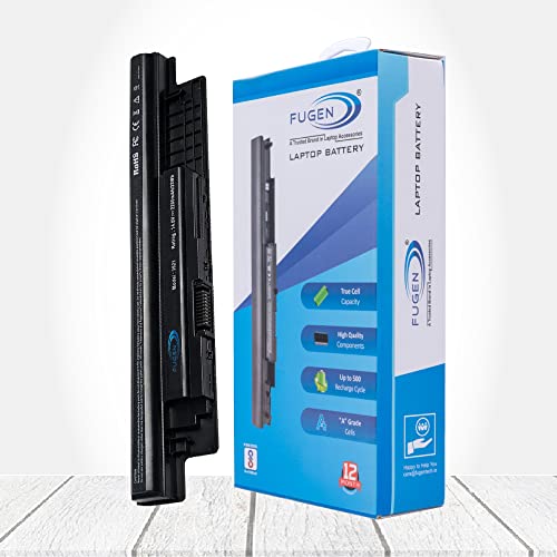 Image of 0MF69 XCMRD 6-Cell Laptop Battery Compatible for Dell Inspiron 14 14R 15 15R (3421, 3437, 3457, 5421, 3521, 5537, 5521) Black