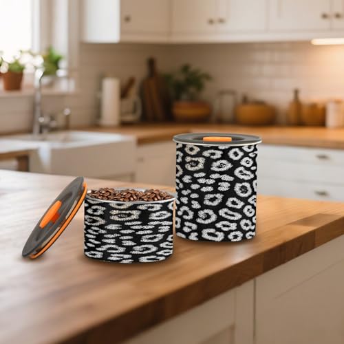 Contenedor Hermético de Café de Acero Inoxidable Boho Leopard 30oz miniatura 7