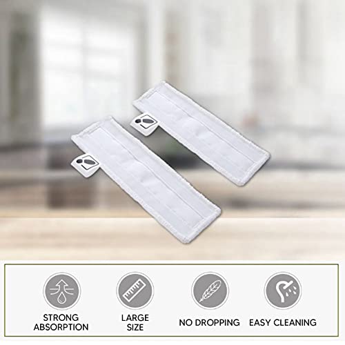 2PCS Dampfreiniger-Pads, Anwendbar für SC1 SC2 SC3 SC4 SC5 Ersatzpads für Bodendampf, Multifunktionales Zubehör für den Heimgebrauch