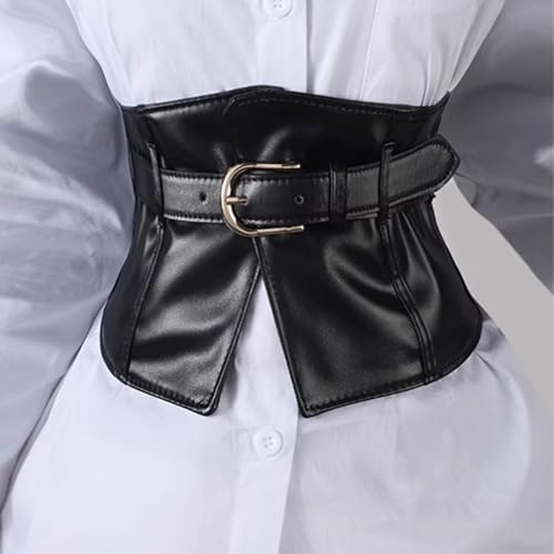 Wide-Brimmed Belt All-Match Waist Seal Outer Decoration with Skirt Ultra-Wide Waist Seal Widened Waist Seal3