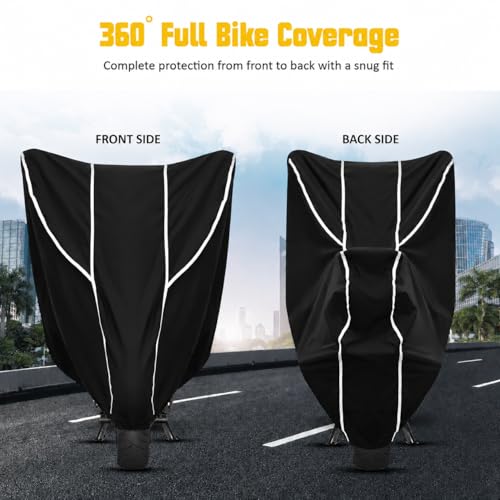 Image of Bike Cover for S1 Pro 100% Waterproof, Dustproof & Scratch Resistant| Fully Bottom Elastic UV Resistant Heavy Duty Body Cover | All Weather Outdoor Use