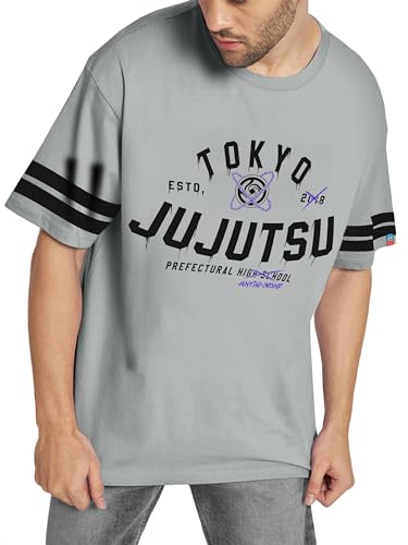 Image of ComicSense.xyz Unisex Anime Oversized T Shirts for Men and Women, Heavenly Restriction Club Drop Shoulder Tee