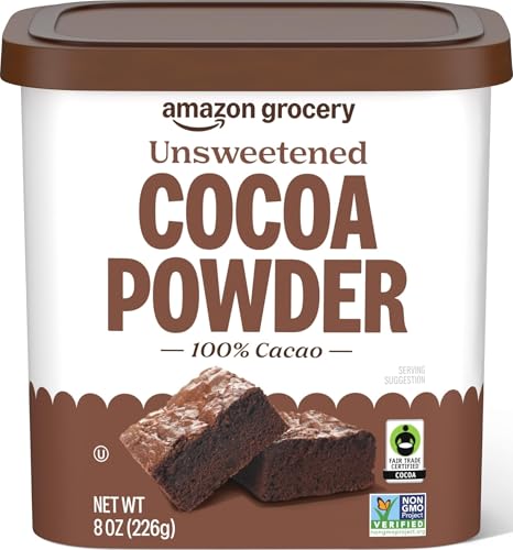 Amazon Grocery, Unsweetened Cocoa Powder...