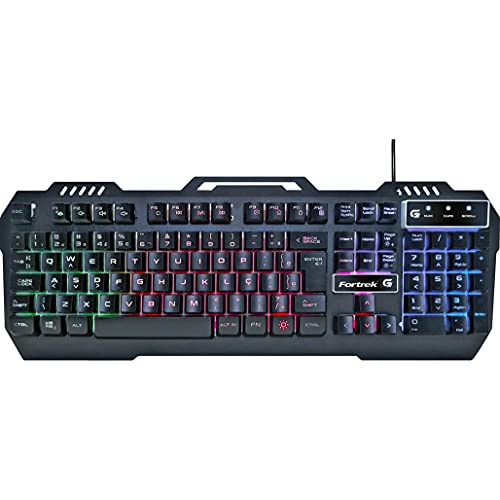 Teclado Gamer Crusader RGB ABNT2 Fortrek