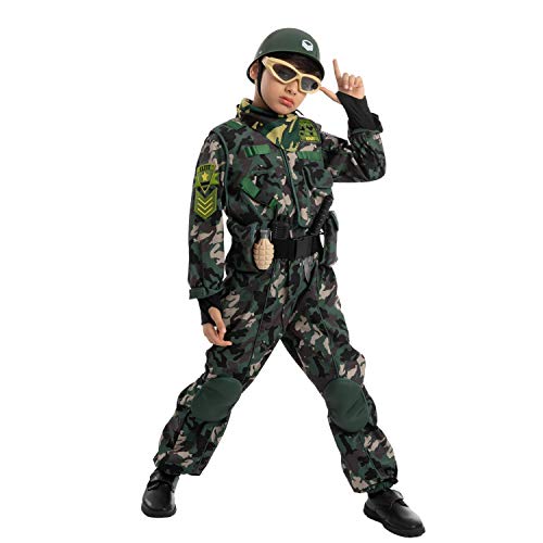 Spooktacular Creations Camo Trooper Costume Outfit...