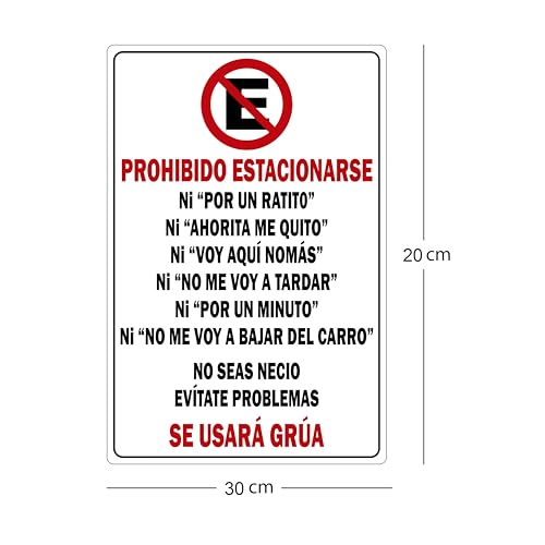 Anuncio No Estacionarse 11 Imagen adicional