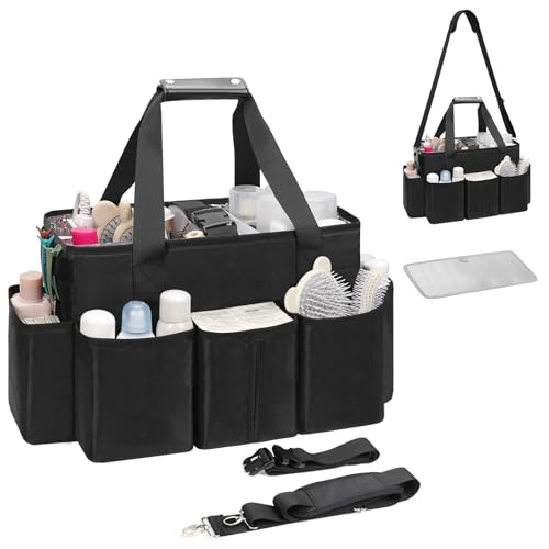 Hairstylist Traveling Bag, Extra Large Hair Tools Travel Bag, Hair Tool Organizer with Adjustable Dividers and Multi Pockets, Professional Makeup Artist Bag, Hairstylist Must Have