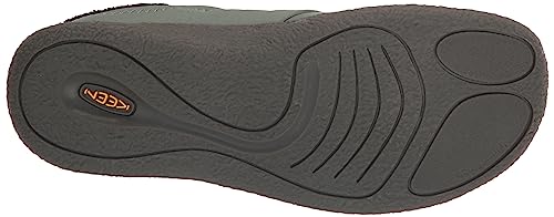 KEEN KEEN Women's-Howser 3 Slide Comfy Durable Slippers, Dark Forest/Black, 9