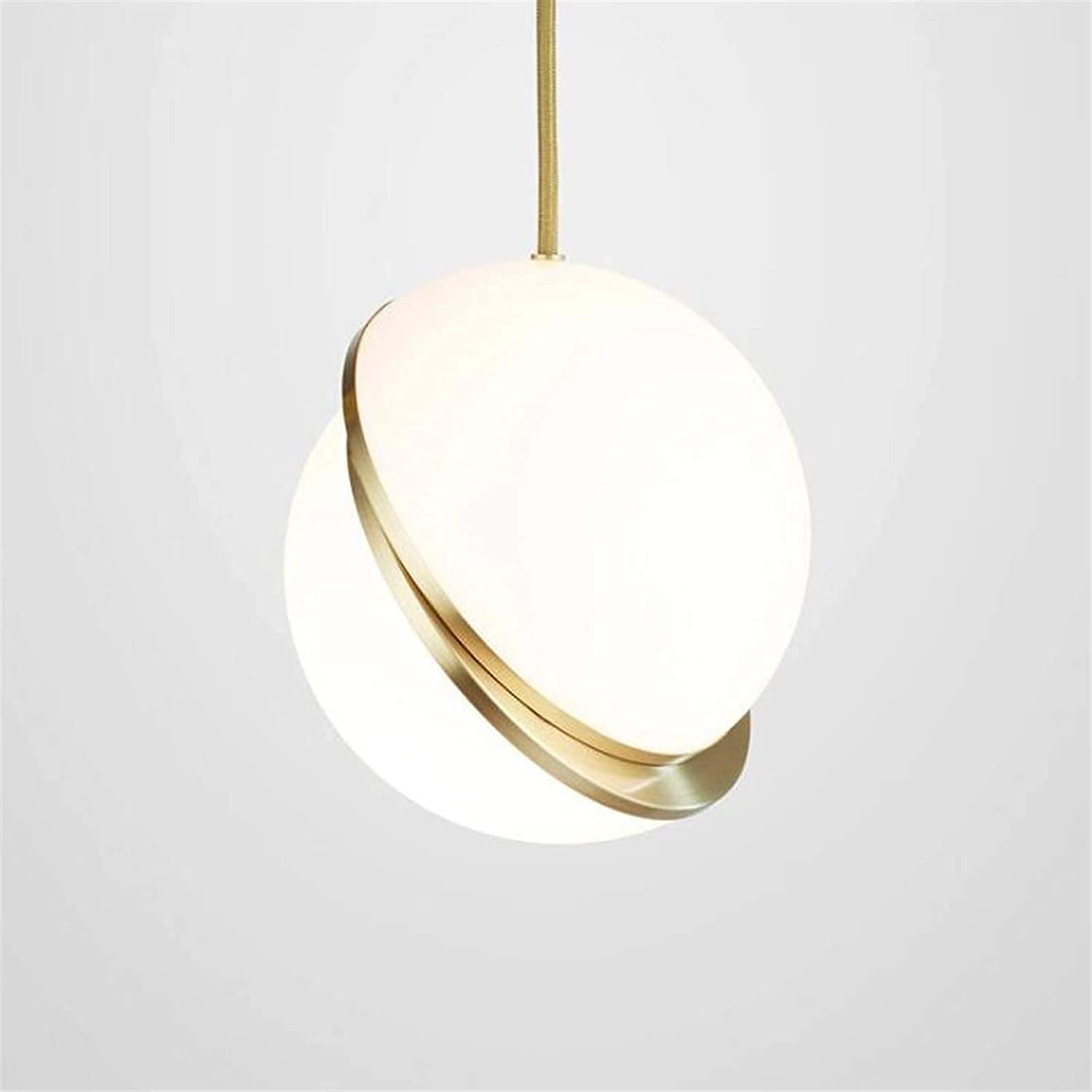 Lámpara de lujo E27 con diseño de dislocación global y acabados minimalistas para interior