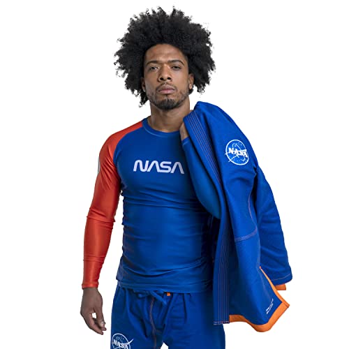 Sanabul NASA Long Sleeve Rash Guard for Men, Compression Shirt for MMA BJJ Wrestling Cross Training, Swim Surf Rash Guard4