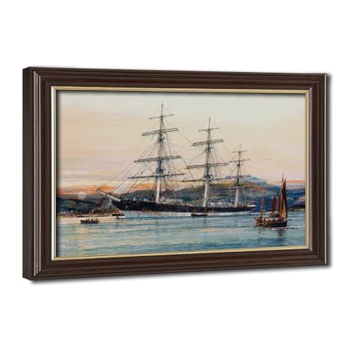 Toile Australian Clipper John Spurling pour créer une ambiance marine dans votre salon