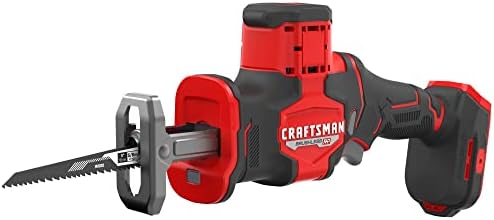 CRAFTSMAN V20 One-Handed Recip Saw - Tool Only (CMCS340B),Black