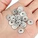 PATIKIL 304 Stainless Steel Flat Washers, 50 Pack M3x10mm Belleville Spring Disc Washer Conical Knurled Metric Gasket for Automotive Industrial Construction