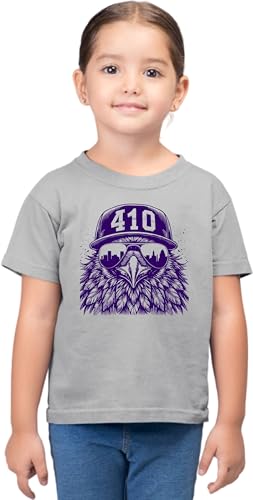 Go All Out Raven Wearing 410 Hat and Sunglasses Mens Toddler Women Youth T-Shirt2