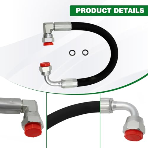 Image of Hydraulic Hose Compatible With Deere 200CX 200X 300CX 300 300E 300R 305 400CX 400X 410 420 430 460 512 Replace for AW29374