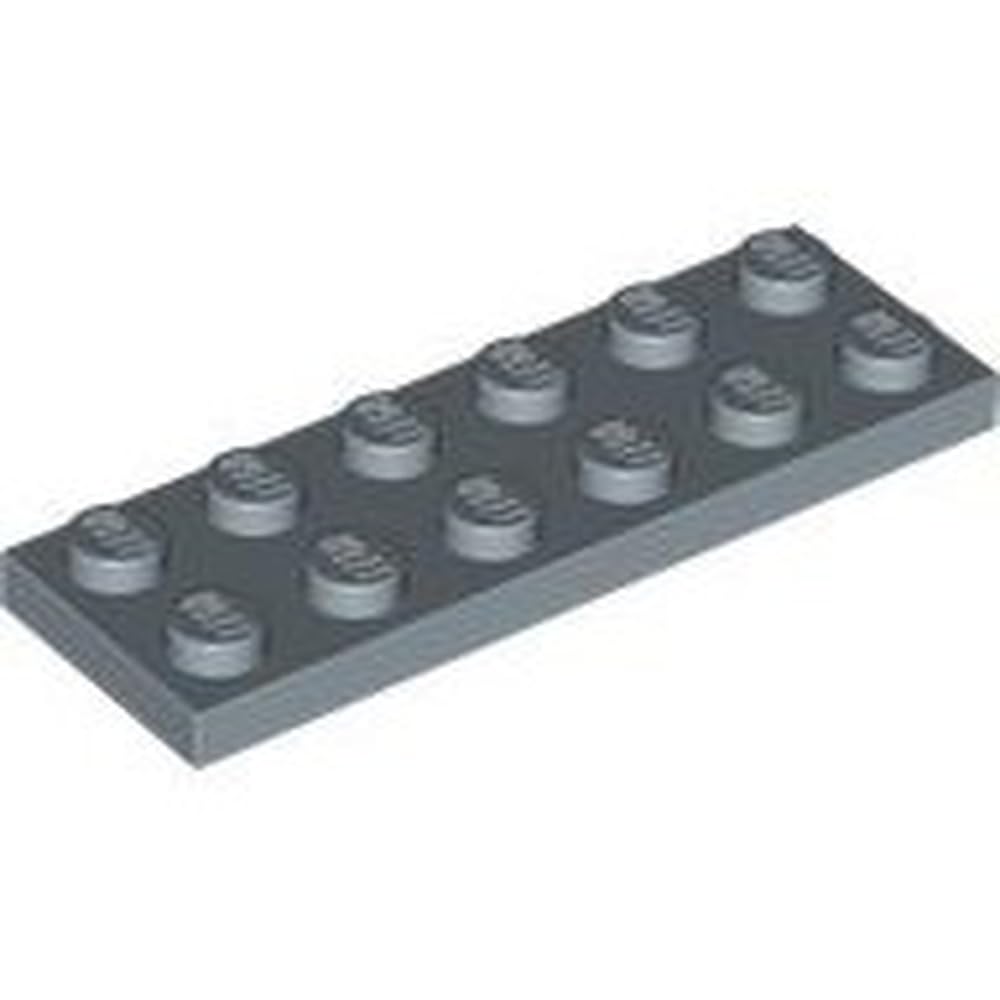 LEGO Plate 2 x 6 Part 3795, Part 3795, Choose Your Colour (Sand Blue, 10, Bricks)