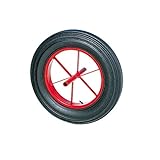  CIME Roue de brouette axe soudé, pneumatique, Charge admissible 200kg, D.400mm