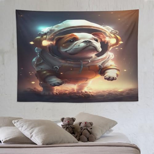 Tapisserie chien PAZZK 150×200cm pour décoration murale de salon