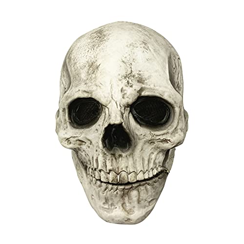 cykapu Totenkopf-Masken Halloween Full Head Skull Mask Latex Masken mit Grusel Maske Grusel and Interessant skelett maske für Karneval Halloween Cosplays Feste und Carnival Partys Cover