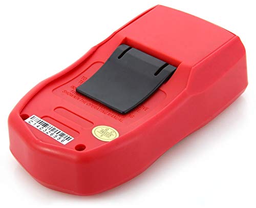 Zadní view of the UT33C LCD Digital Multimeter, showing the battery compartment and integrated kickstand.