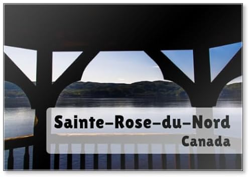 Saint-Rose-du-Nord Kayaking Petit Saguenay Magnet