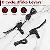 Bicycle Brakes Lever, 2 Wires Left & Right E-Bike Bicycle Electric Brake Lever Replacement Parts Waterproof Electronic Brake Lever Set 1 Pair Ebike Brakes #1