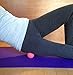 Kieba Massage Lacrosse Balls for Myofascial Release, Trigger Point Therapy, Muscle Knots, and Yoga Therapy. Set of 2 Firm Balls (Pink and Purple)