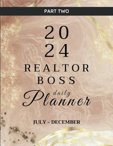 2024 Realtor Girl Boss Planner Part 2: July-December