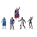 DC Comics, Superman Heroes Vs. Villains 5-Pack, 3-Inch Action Figure, Stylized Superhero Figures with Dynamic Poses and Battle Ready Armor, Kids Toys for Ages 4+