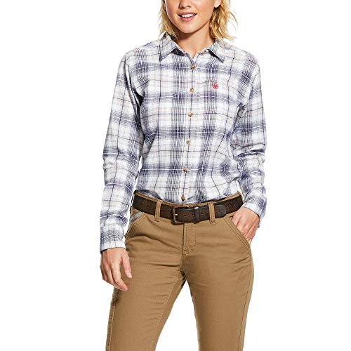 ARIAT Women's Fr Foraker Work Shirt Multi Size Medium