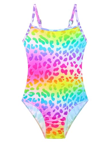 Image of Gnainach Girls Swimsuits Size 2t 3t Toddlers Bathing Suits with Adjustable Straps Cute Sleeveless Beach Swimwear
