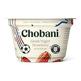 Chobani, Strawberry Non Fat Greek Yogurt, 6 oz