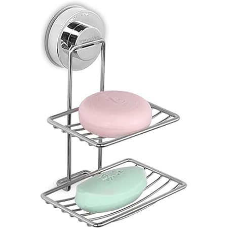 Amazon.com: Kitsch Soap Dish for Shower - Self Draining Bar Soap Holder ...