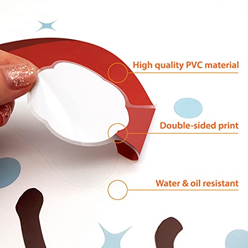 Walplus Santa's Sleigh Christmas Decorations Clearance For Home Indoor Wall Stickers Merry Christmas Decor Wall Murals Decals Living Room Children Nursery Restaurant Cafe Hotel Home Decor #TOP5