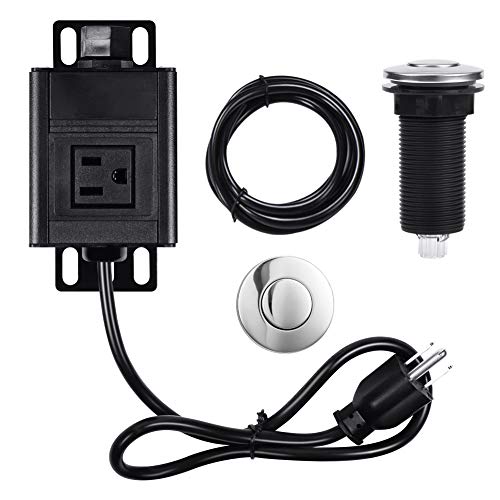 Snapklik.com : Garbage Disposal Air Switch Kit Sink Top Waste Disposal ...