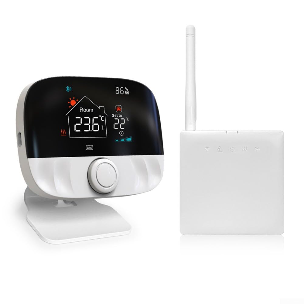 Termostato inteligente programable para Tuya, termostato de habitación, caldera de calefacción WLAN, radiador WiFi con receptor