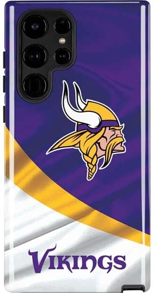 Skinit Impact Phone Case Compatible with Galaxy S25 Ultra - Officially Licensed NFL Minnesota Vikings Design