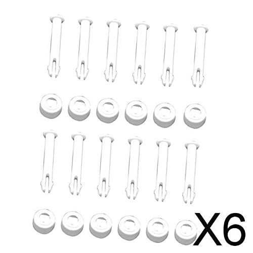 6X Pool Joint Pins & Rubber Seals for Intex Metal Frame Pool 12Pcs-image-33