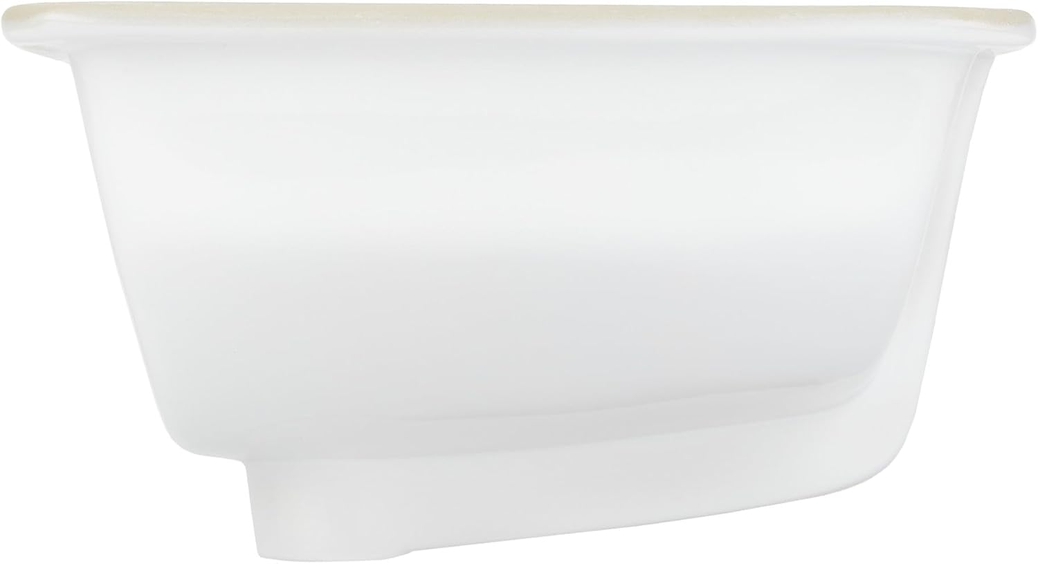 Signature Hardware 447959 Myers 21" Vitreous China Undermount Bathroom Sink - Glazed Underside