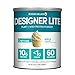 Designer Wellness, Designer Lite, Low Calorie Natural Protein, Prebiotic Fiber, Key Vitamins & Minerals, Vanilla Cupcake, 9.03 Ounces