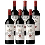 Antinori Tignanello Toscana IGT 2022 | Vino Rosso Marchesi Antinori Toscana | Mezza Bottiglia da 375ml (6 Bottiglie)