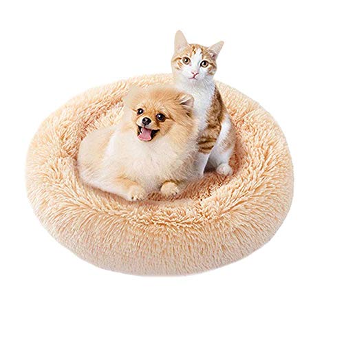 TOPSOSO Lit pour Chat Lit Rond Cover