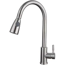 Mixer Tap, Brass Kitchen Faucet Water Tap Mixer Sink Kitchen Tap Drawer Kitchen Faucet - Short/Short Comfortable anniversary