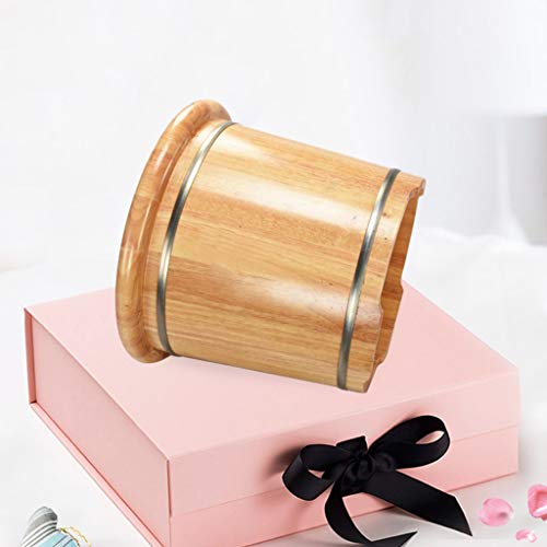 Balde de Madera para Baño de Pies con Tapa miniatura 3